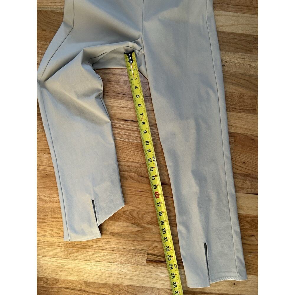 Athleta Wander Ankle Pants Front Slit Gray Size 8 Womens Stretch - Picture 10 of 12